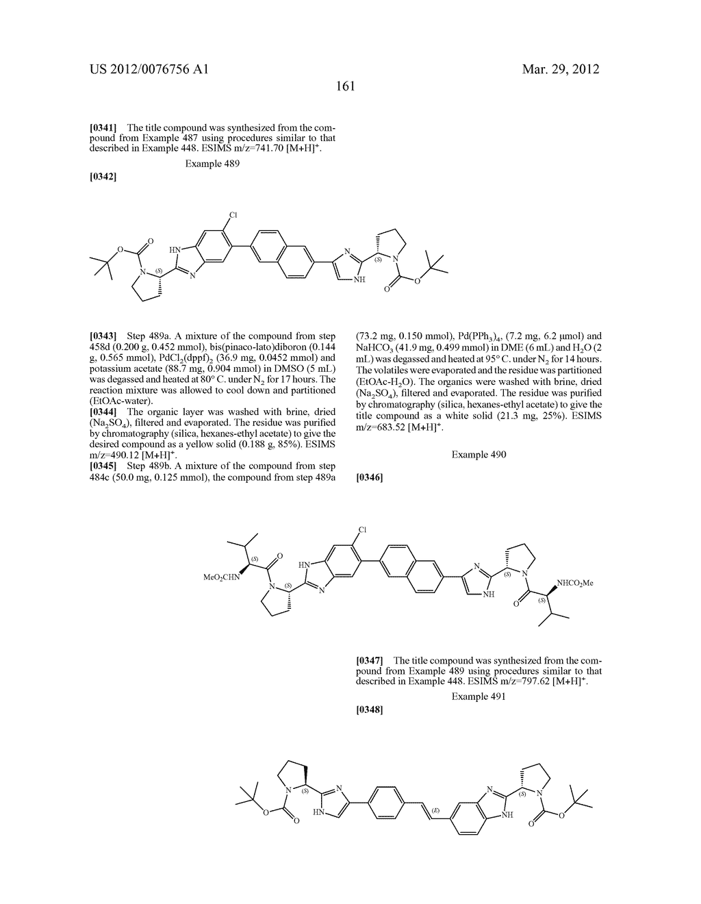 NOVEL BENZIMIDAZOLE DERIVATIVES - diagram, schematic, and image 161