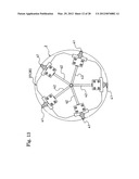 METHOD AND DEVICE FOR SEPARATING AND REMOVING RIGID CORE FOR BUILDING TIRE diagram and image