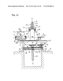 METHOD AND DEVICE FOR SEPARATING AND REMOVING RIGID CORE FOR BUILDING TIRE diagram and image