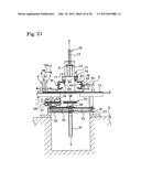 METHOD AND DEVICE FOR SEPARATING AND REMOVING RIGID CORE FOR BUILDING TIRE diagram and image