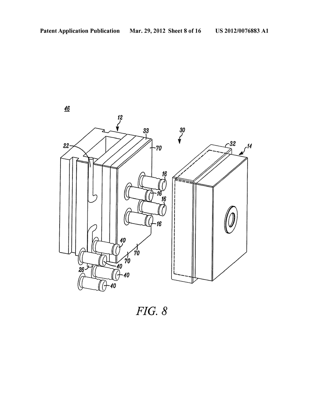 Sterile De-Molding Apparatus and Method - diagram, schematic, and image 09