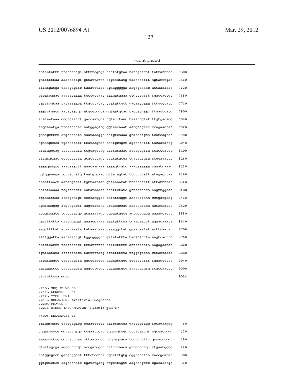 DELTA-5 DESATURASE AND ITS USE IN MAKING POLYUNSATURATED FATTY ACIDS - diagram, schematic, and image 143