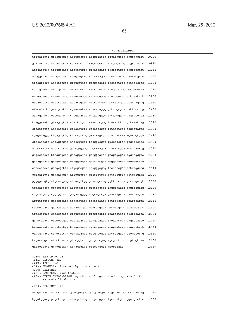 DELTA-5 DESATURASE AND ITS USE IN MAKING POLYUNSATURATED FATTY ACIDS - diagram, schematic, and image 84