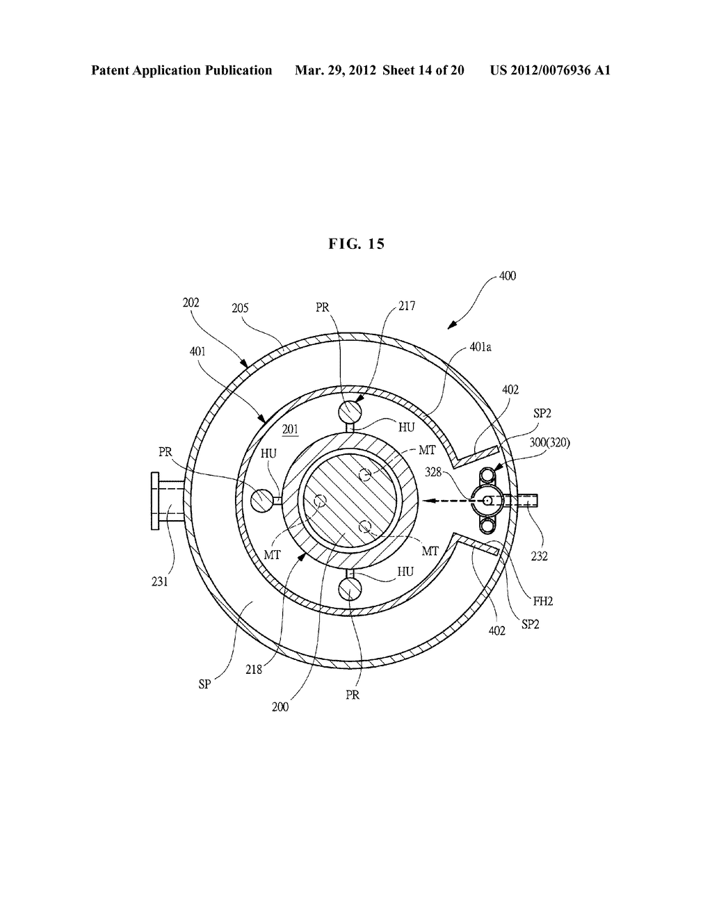 SUBSTRATE PROCESSING APPARATUS, GAS NOZZLE AND METHOD OF PROCESSING     SUBSTRATE - diagram, schematic, and image 15