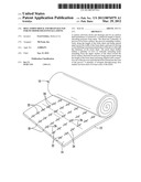 ROLL-FORM SHOCK AND DRAINAGE PAD FOR OUTDOOR FIELD INSTALLATIONS diagram and image