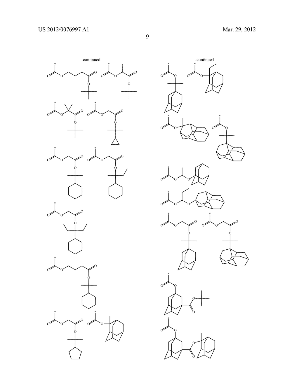 ACTINIC-RAY- OR RADIATION-SENSITIVE RESIN COMPOSITION, ACTINIC-RAY- OR     RADIATION-SENSITIVE FILM THEREFROM AND METHOD OF FORMING PATTERN - diagram, schematic, and image 10