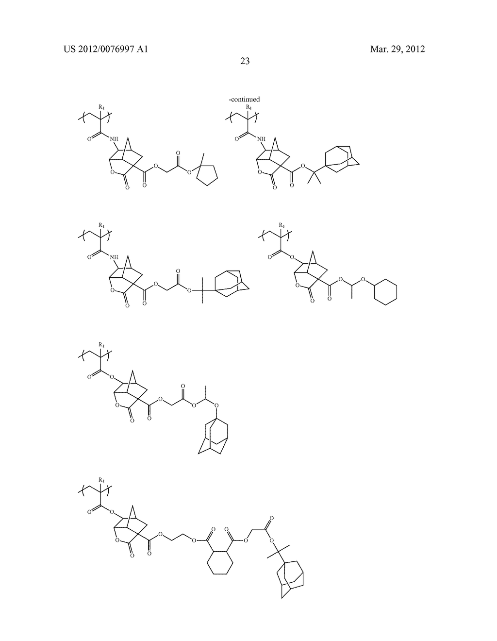 ACTINIC-RAY- OR RADIATION-SENSITIVE RESIN COMPOSITION, ACTINIC-RAY- OR     RADIATION-SENSITIVE FILM THEREFROM AND METHOD OF FORMING PATTERN - diagram, schematic, and image 24