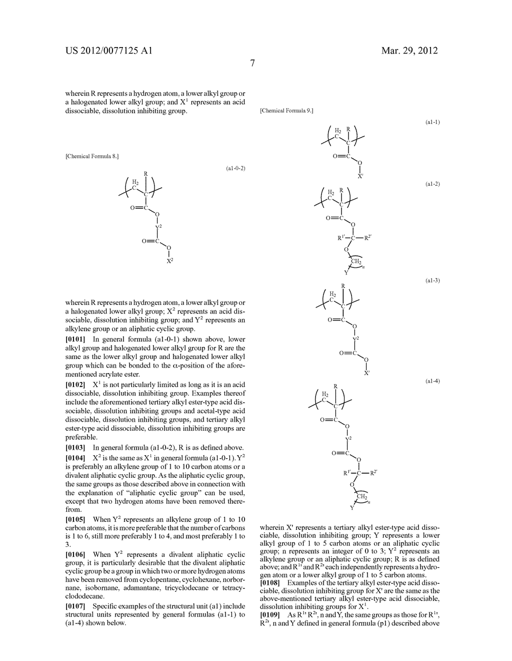 RESIST COMPOSITION FOR IMMERSION EXPOSURE, METHOD OF FORMING RESIST     PATTERN USING THE SAME, AND FLUORINE-CONTAINING COMPOUND - diagram, schematic, and image 09