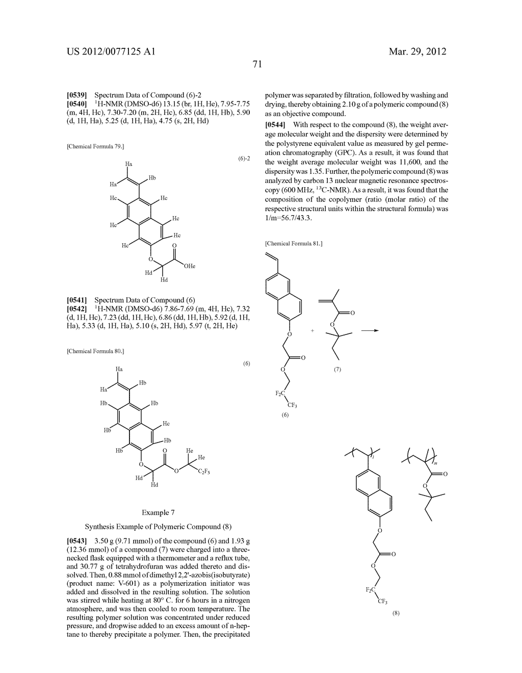 RESIST COMPOSITION FOR IMMERSION EXPOSURE, METHOD OF FORMING RESIST     PATTERN USING THE SAME, AND FLUORINE-CONTAINING COMPOUND - diagram, schematic, and image 73