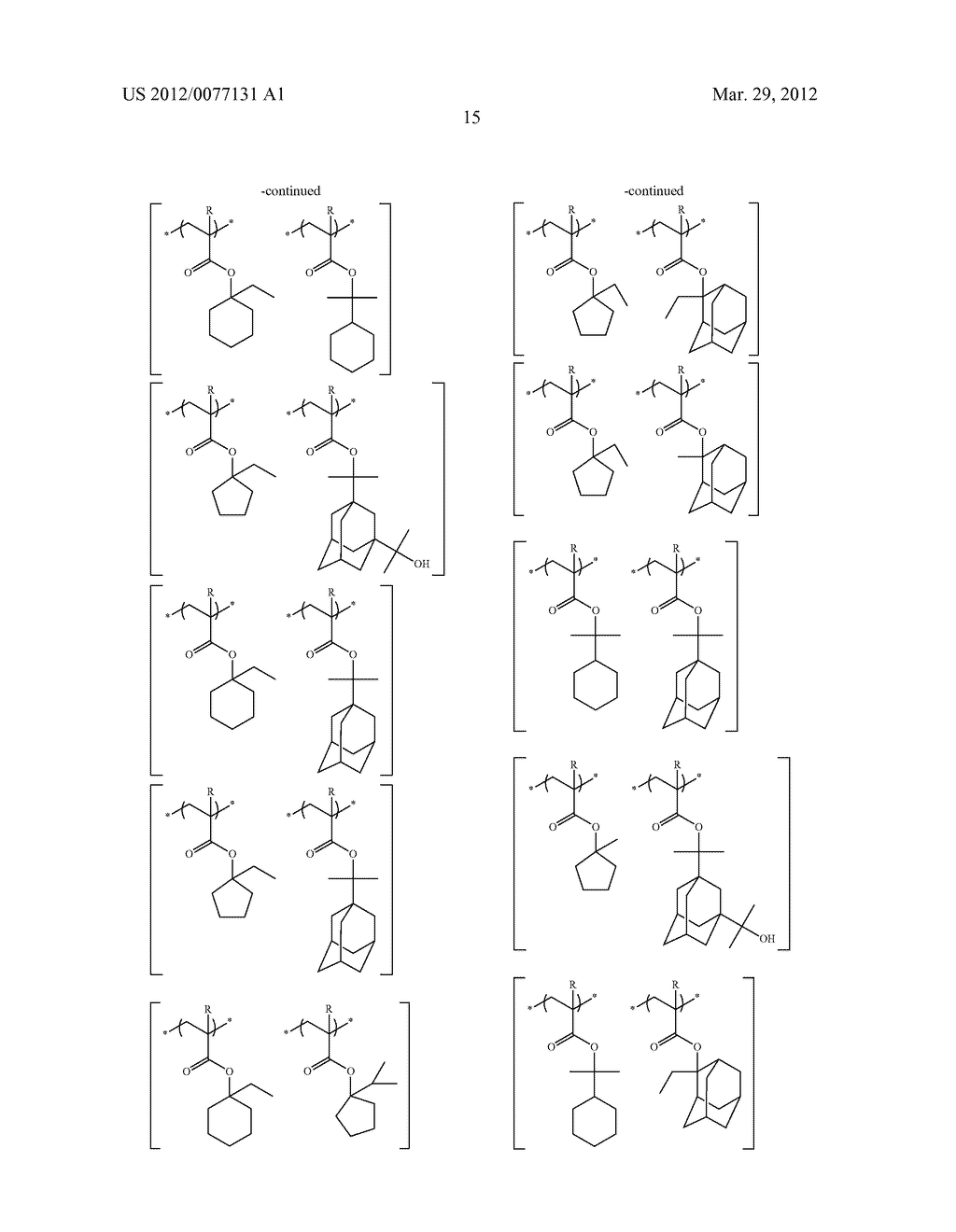 METHOD OF FORMING PATTERN USING ACTINIC-RAY OR RADIATION-SENSITIVE RESIN     COMPOSITION, AND PATTERN - diagram, schematic, and image 22