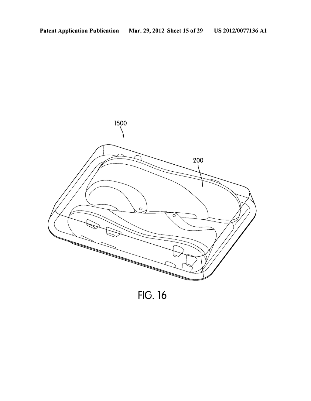 Method of Custom Fitting an Article of Footwear and Apparatus Including a     Container - diagram, schematic, and image 16