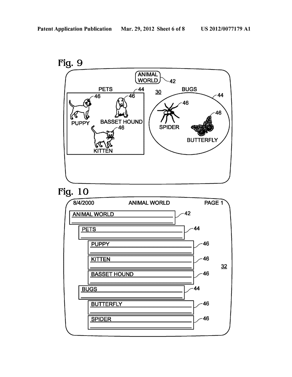 SYSTEM AND METHOD FOR AIDING CONCEPTUAL ORGANIZATION BY CHILDREN - diagram, schematic, and image 07