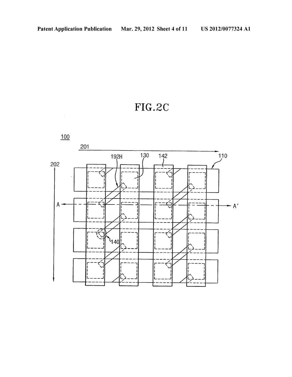 PHASE CHANGE MEMORY DEVICE ACCOUNTING FOR VOLUME CHANGE OF PHASE CHANGE     MATERIAL AND METHOD FOR MANUFACTURING THE SAME - diagram, schematic, and image 05