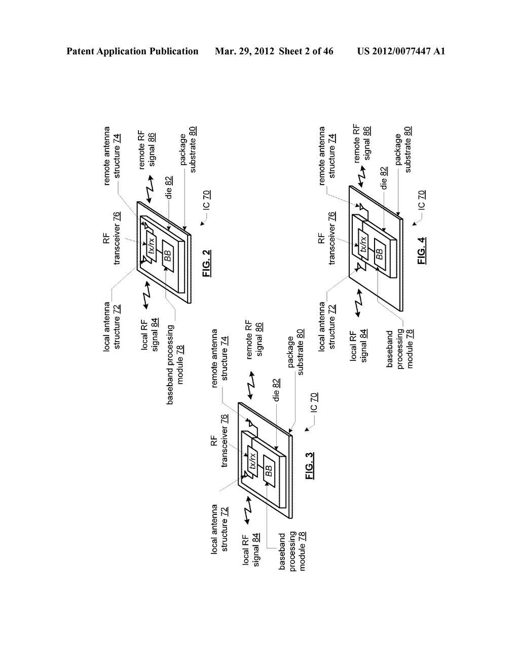 MULTIMODE TRANSCEIVER FOR USE WITH MULTIPLE ANTENNAS AND METHOD FOR USE     THEREWITH - diagram, schematic, and image 03