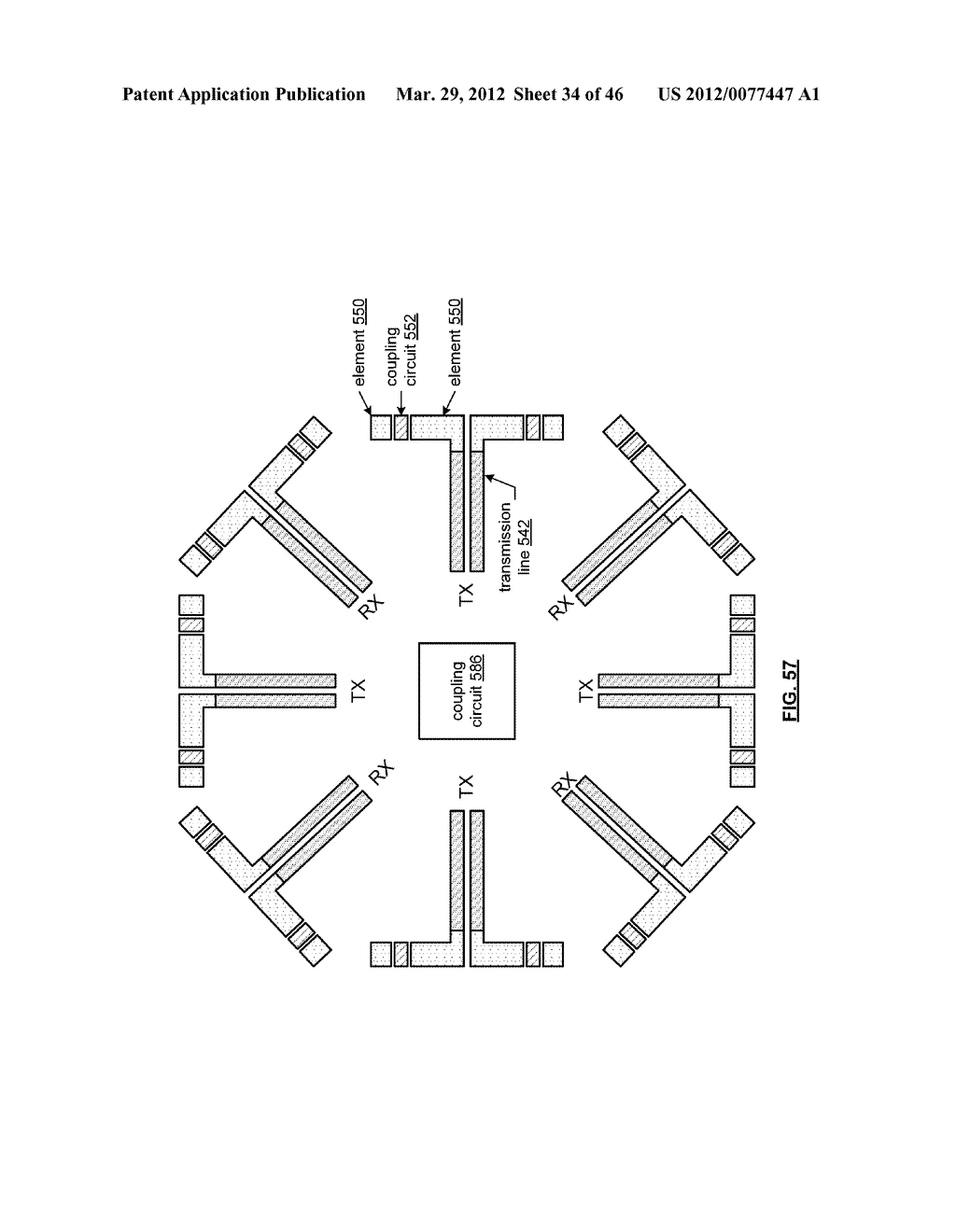 MULTIMODE TRANSCEIVER FOR USE WITH MULTIPLE ANTENNAS AND METHOD FOR USE     THEREWITH - diagram, schematic, and image 35