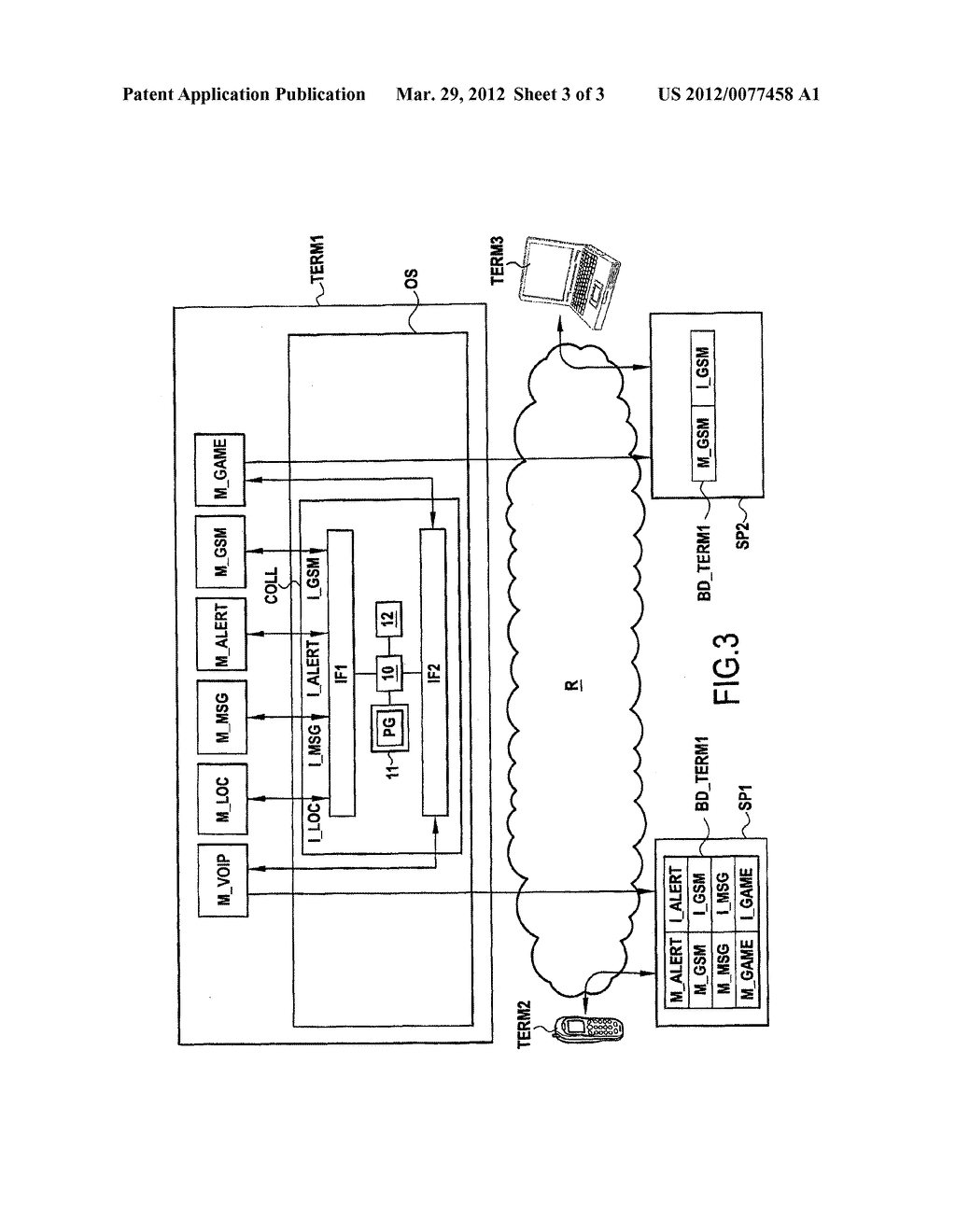 Module and a Method for Collecting Non-Declarative Information and     Implemented by a Telecommunications Terminal - diagram, schematic, and image 04