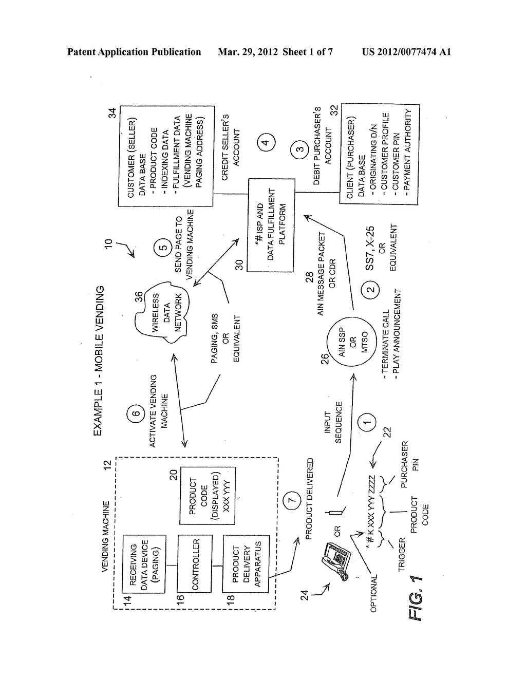 Telephone Initiated Text Message Response System - diagram, schematic, and image 02