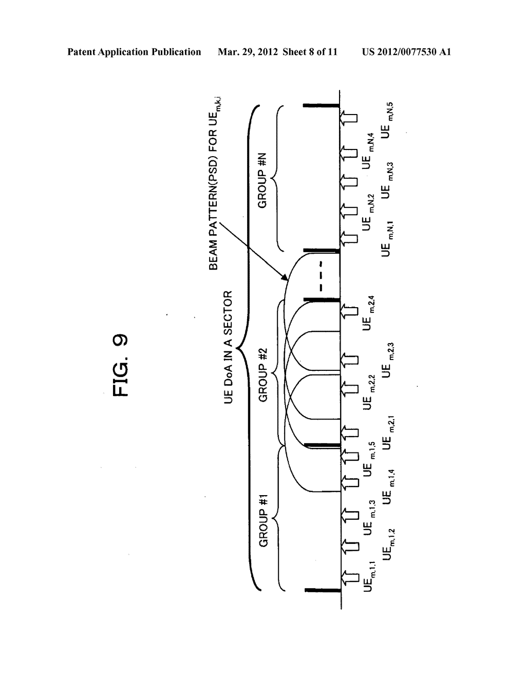 WIRELESS COMMUNICATION DEVICE AND METHOD FOR CONTROLLING BEAM TO BE     TRANSMITTED - diagram, schematic, and image 09