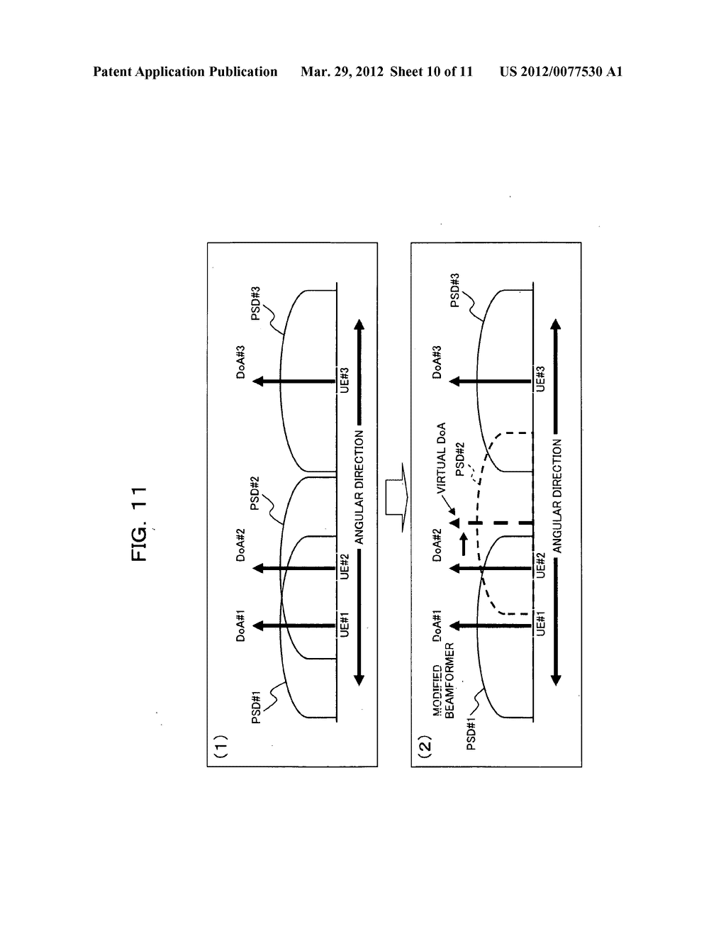 WIRELESS COMMUNICATION DEVICE AND METHOD FOR CONTROLLING BEAM TO BE     TRANSMITTED - diagram, schematic, and image 11