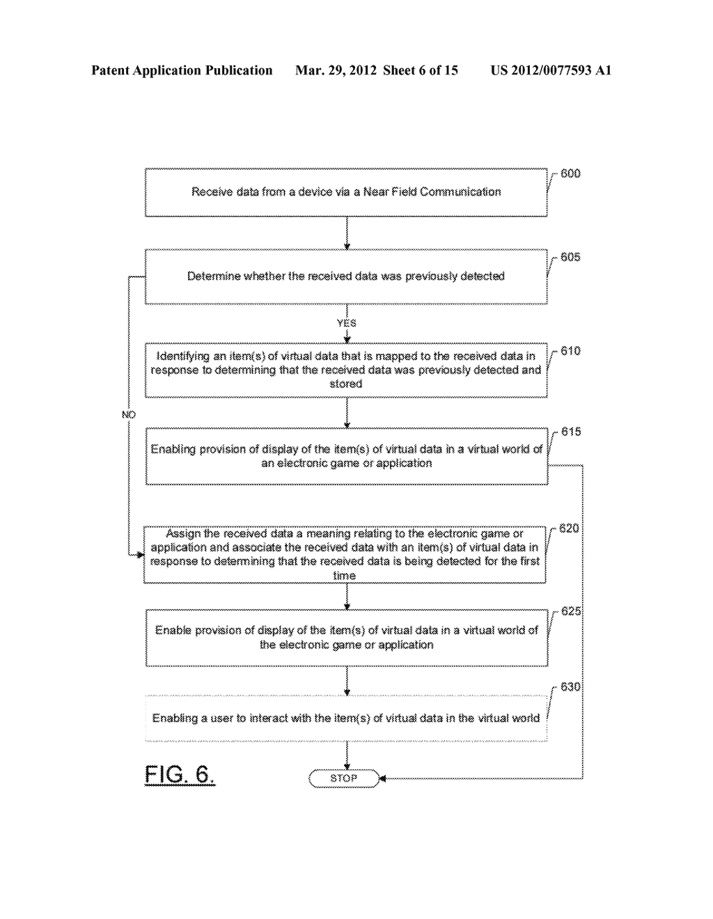 METHODS, APPARATUSES AND COMPUTER PROGRAM PRODUCTS FOR USING NEAR FIELD     COMMUNICATION TO IMPLEMENT GAMES & APPLICATIONS ON DEVICES - diagram, schematic, and image 07