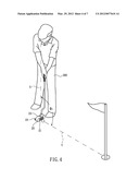 Golf Putter Head with Improved Alignment-Aid Design diagram and image