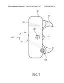 Golf Putter Head with Improved Alignment-Aid Design diagram and image