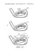 CLUB HEAD SETS WITH VARYING CHARACTERISTICS AND RELATED METHODS diagram and image