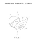 GOLF CLUB HEAD diagram and image