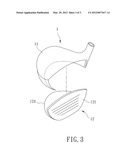 GOLF CLUB HEAD diagram and image