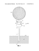 Golf Tee diagram and image