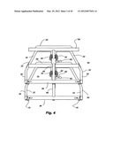 Collapsible exercise chair diagram and image