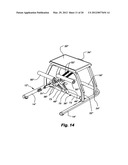 Collapsible exercise chair diagram and image