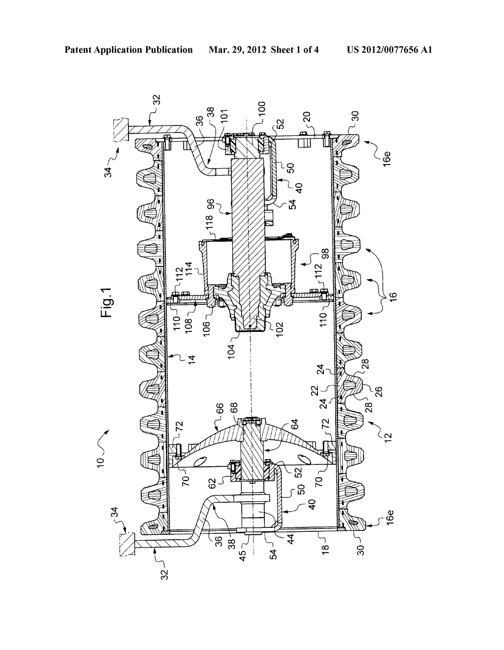 ROLLER ASSEMBLY FOR AGRICULTURAL MACHINERY - diagram, schematic, and image 02