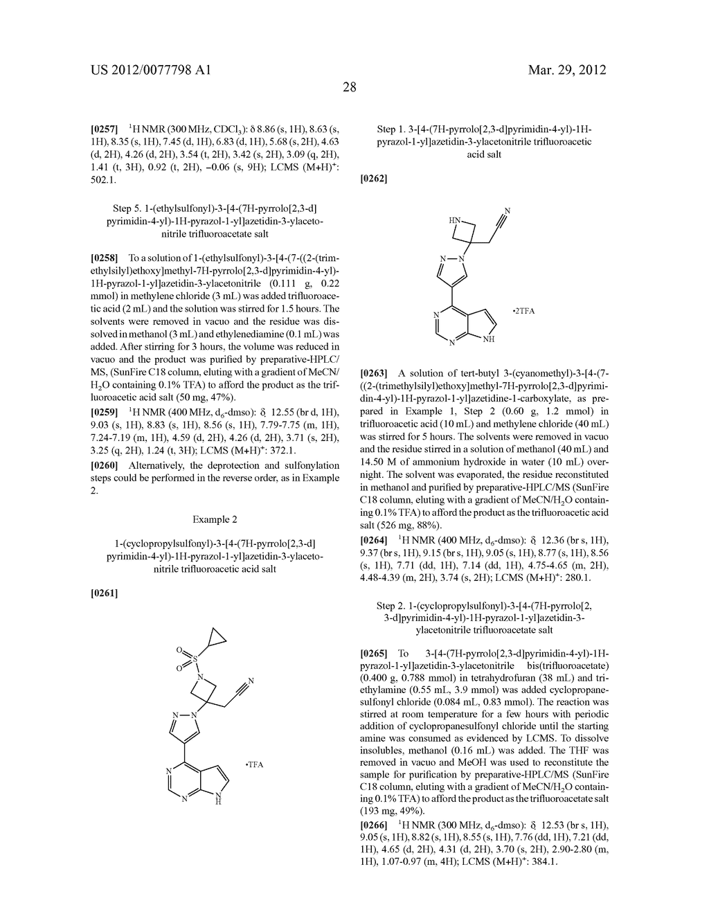 AZETIDINE AND CYCLOBUTANE DERIVATIVES AS JAK INHIBITORS - diagram, schematic, and image 29