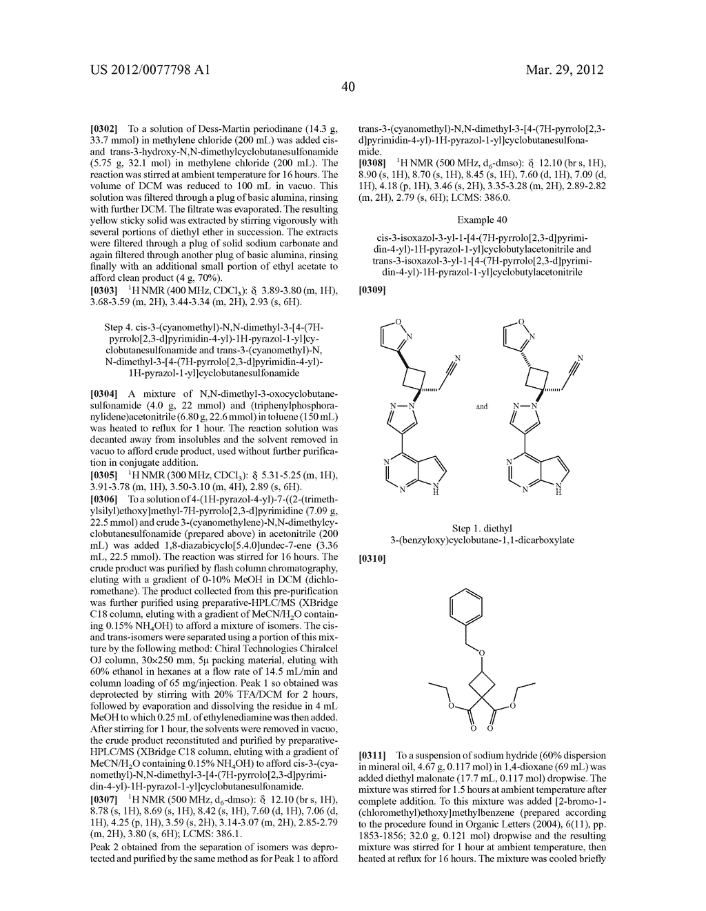 AZETIDINE AND CYCLOBUTANE DERIVATIVES AS JAK INHIBITORS - diagram, schematic, and image 41