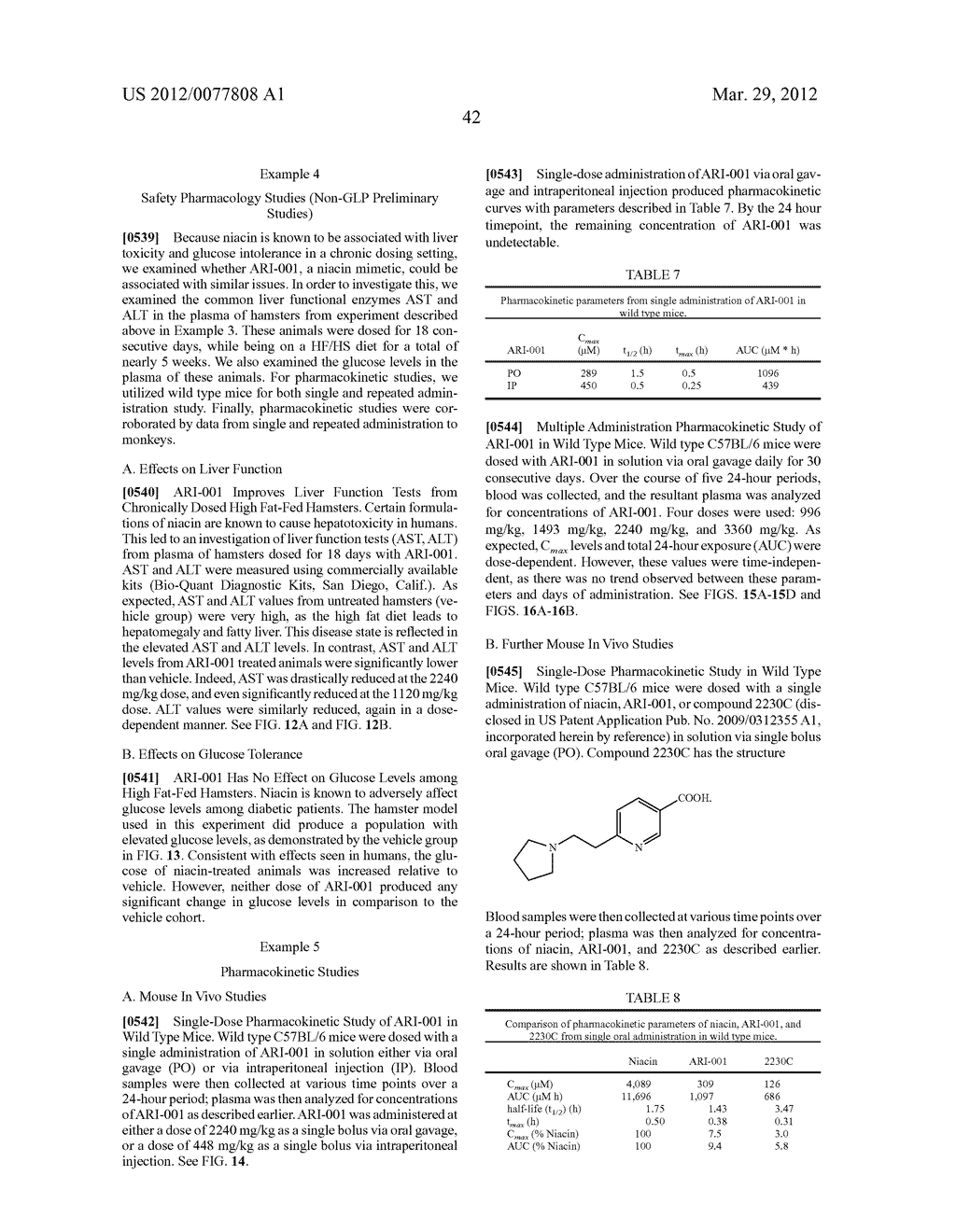 Niacin Mimetics, and Methods of Use Thereof - diagram, schematic, and image 71