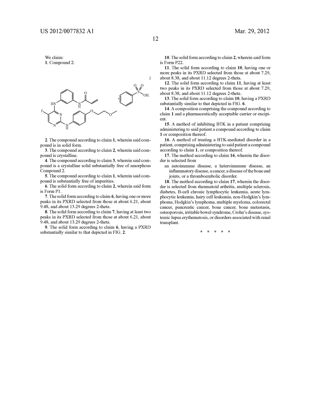 BESYLATE SALT OF A BTK INHIBITOR - diagram, schematic, and image 23