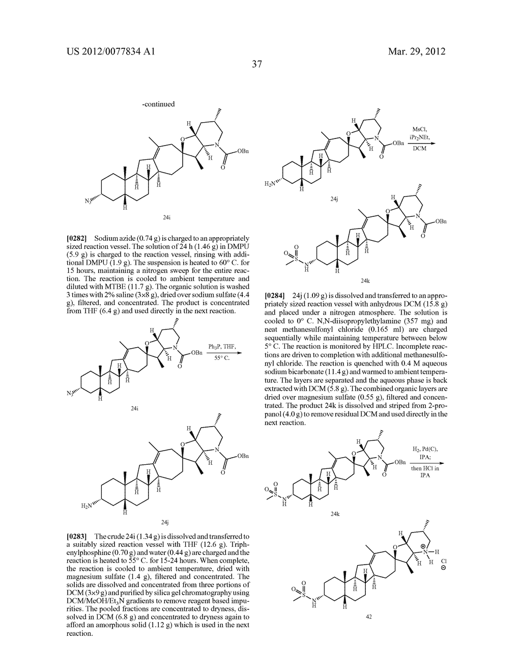 Methods of Use of Cyclopamine Analogs - diagram, schematic, and image 38