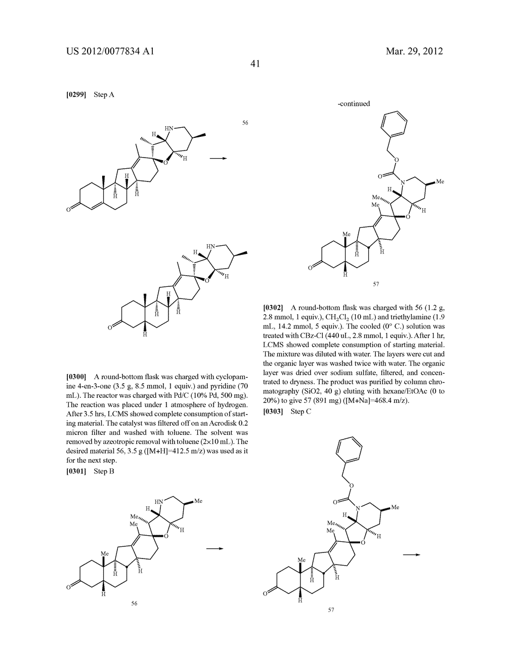 Methods of Use of Cyclopamine Analogs - diagram, schematic, and image 42