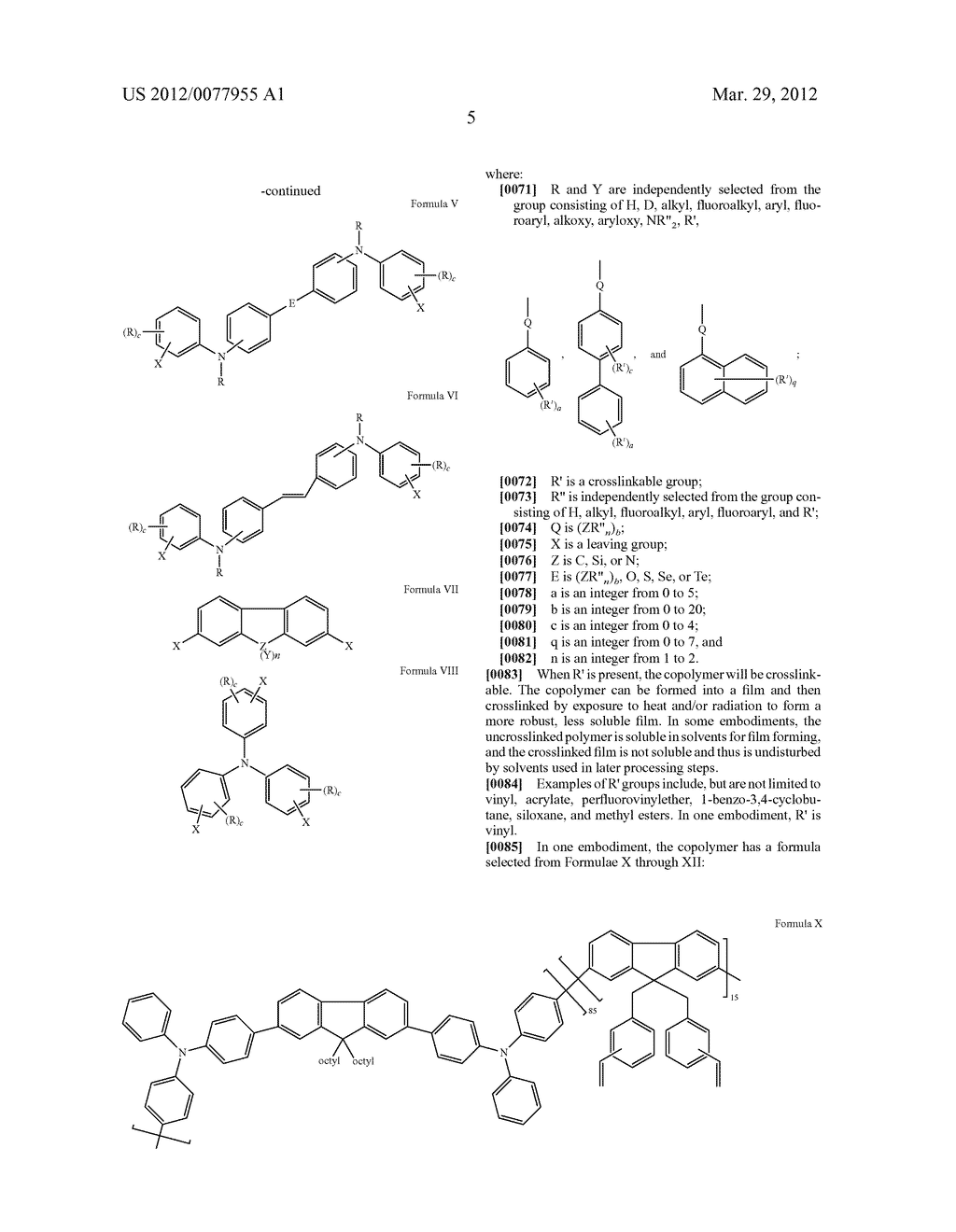 HOLE TRANSPORT POLYMERS - diagram, schematic, and image 07