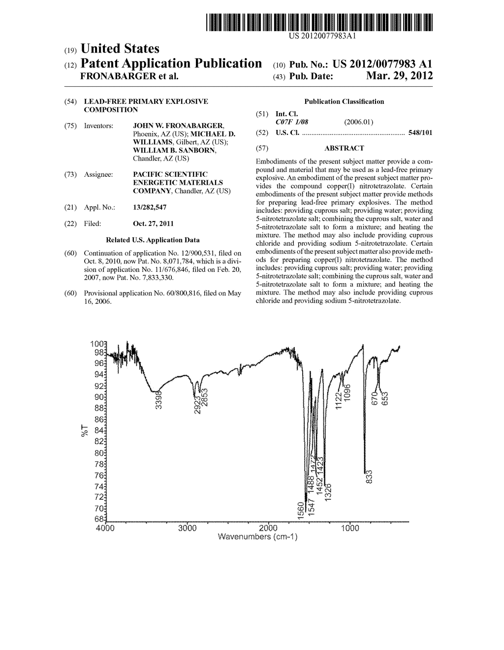 LEAD-FREE PRIMARY EXPLOSIVE COMPOSITION - diagram, schematic, and image 01