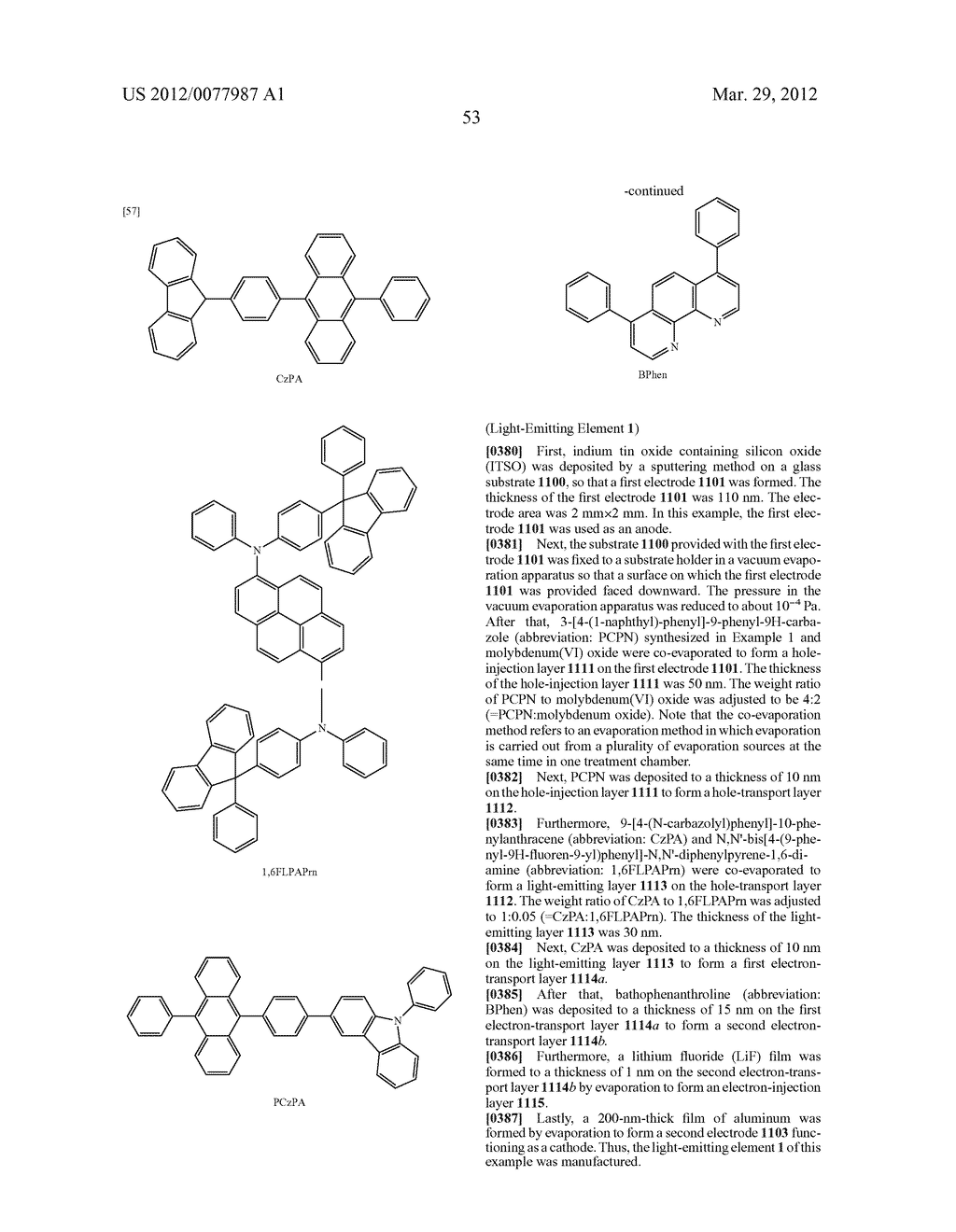 ORGANIC COMPOUND, LIGHT-EMITTING ELEMENT, LIGHT-EMITTING DEVICE,     ELECTRONIC DEVICE, AND LIGHTING DEVICE - diagram, schematic, and image 122