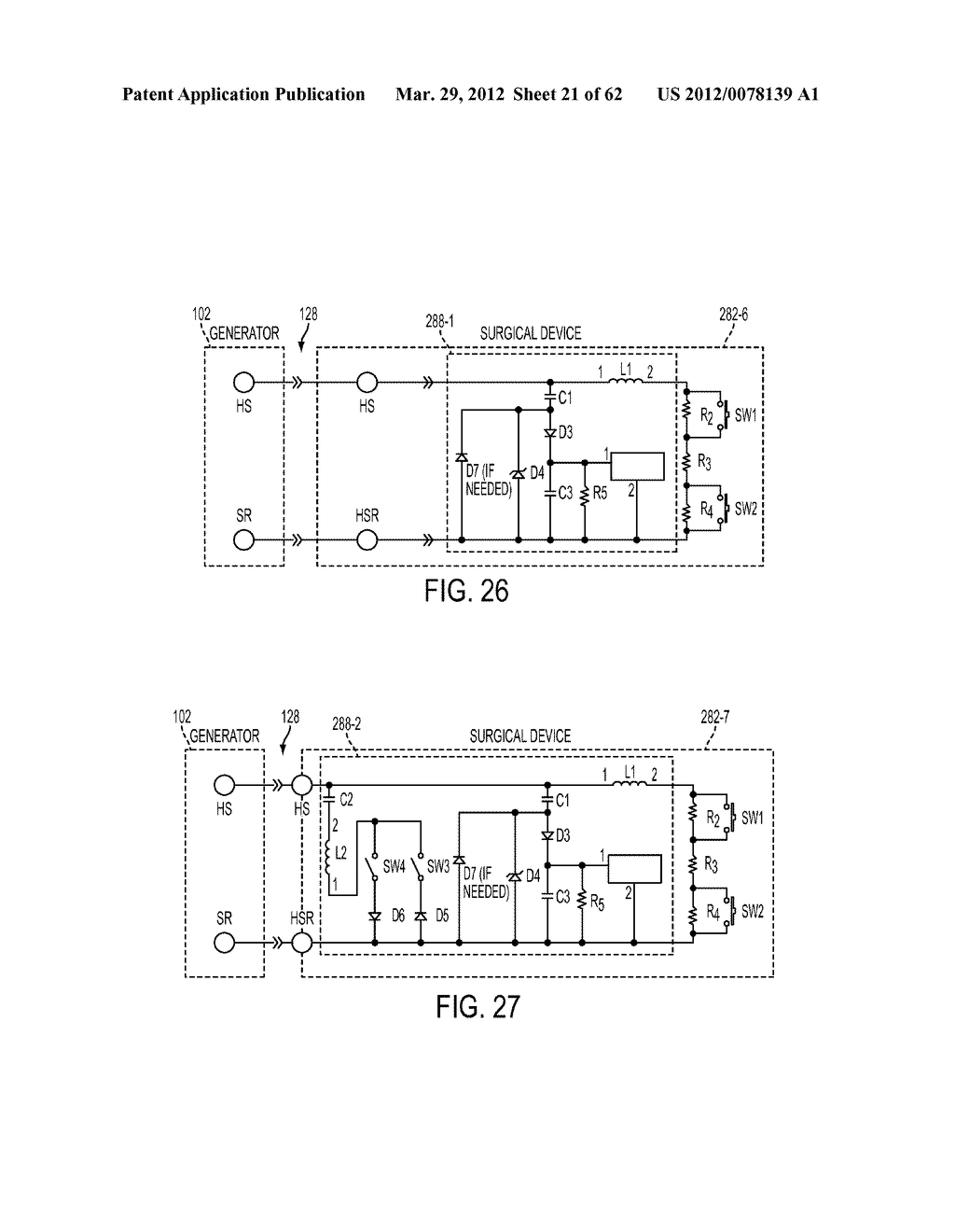 SURGICAL GENERATOR FOR ULTRASONIC AND ELECTROSURGICAL DEVICES - diagram, schematic, and image 22