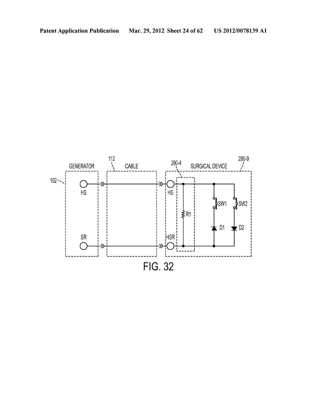 SURGICAL GENERATOR FOR ULTRASONIC AND ELECTROSURGICAL DEVICES - diagram, schematic, and image 25