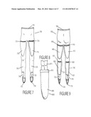 COMPRESSION GARMENTS PROVIDING TARGETED AND SIMULTANEOUS COMPRESSIVE     THERMAL THERAPY diagram and image