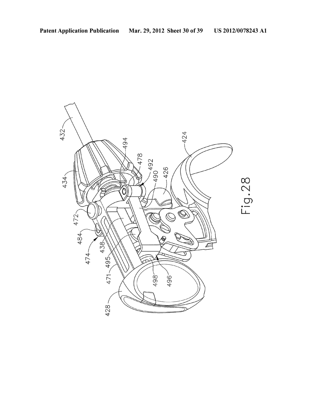 CONTROL FEATURES FOR ARTICULATING SURGICAL DEVICE - diagram, schematic, and image 31