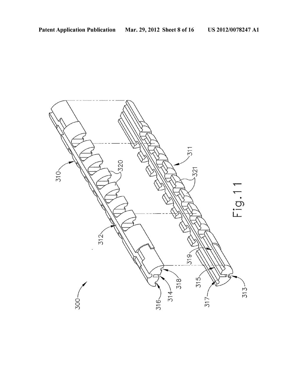 ARTICULATION JOINT FEATURES FOR ARTICULATING SURGICAL DEVICE - diagram, schematic, and image 09