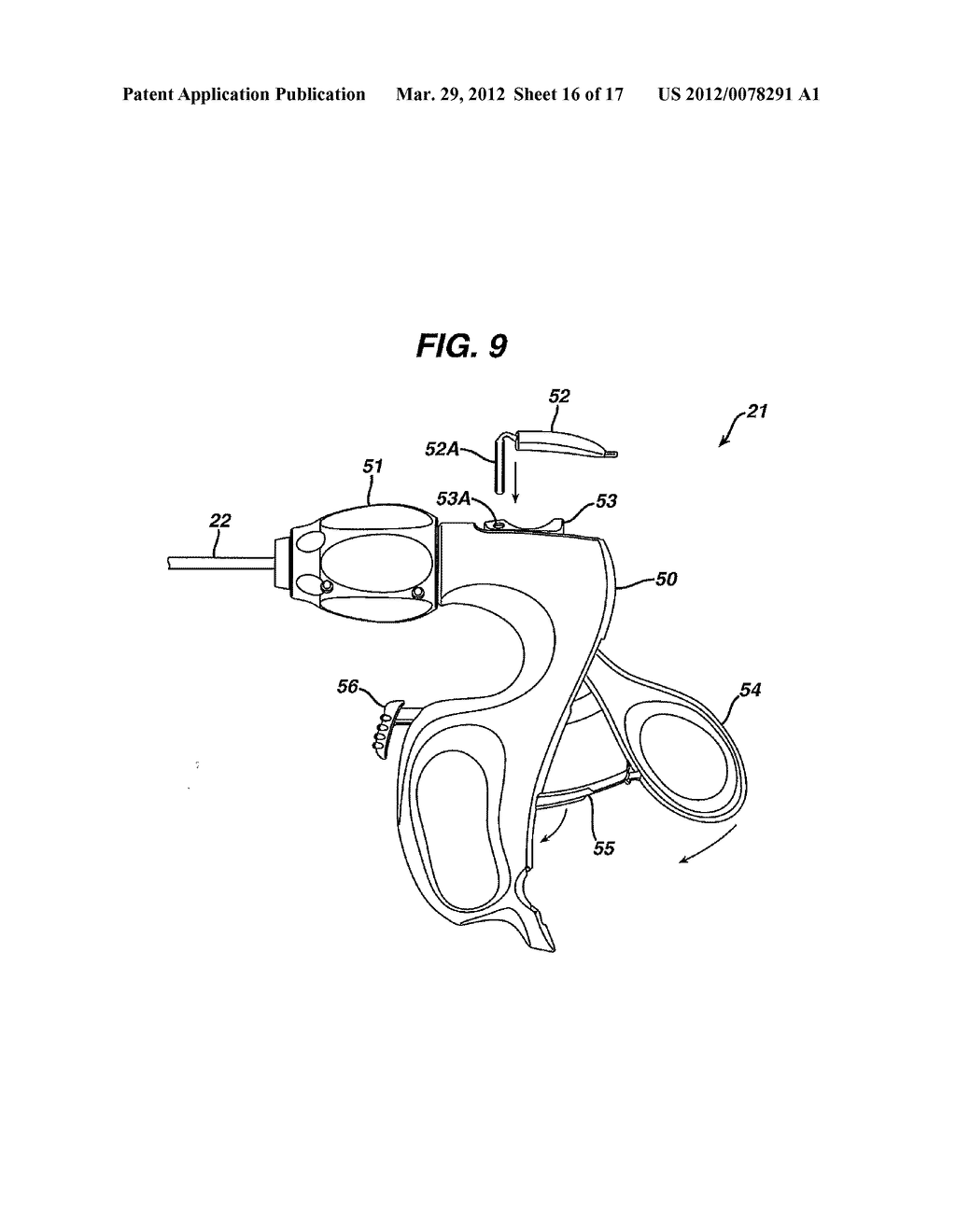 LAPAROSCOPIC INSTRUMENT WITH ATTACHABLE END EFFECTOR - diagram, schematic, and image 17