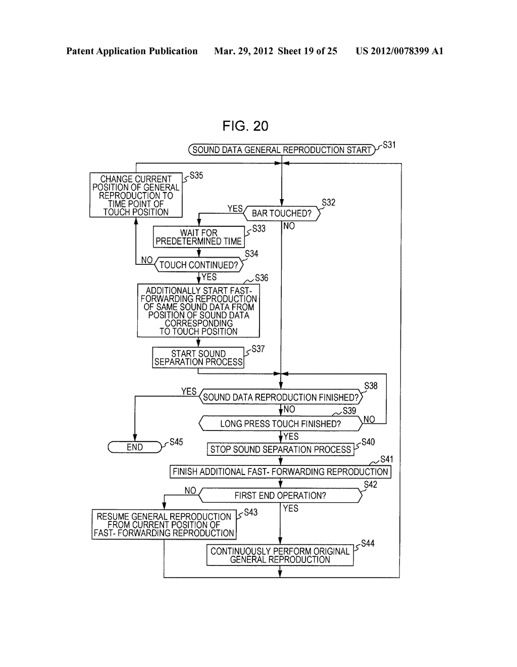 SOUND PROCESSING DEVICE, SOUND FAST-FORWARDING REPRODUCTION METHOD, AND     SOUND FAST-FORWARDING REPRODUCTION PROGRAM - diagram, schematic, and image 20