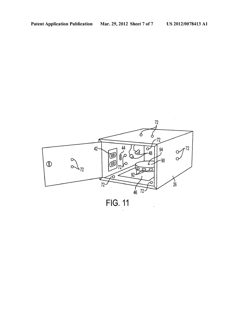 SECURED ELECTRICAL RECHARGING FACILITY METHOD AND APPARATUS - diagram, schematic, and image 08